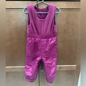 Columbia 18-24 month Fuschia Snow bibs